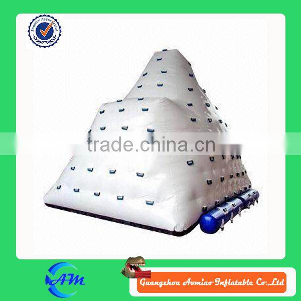 0.9mmPVC water game inflatable water iceberg
