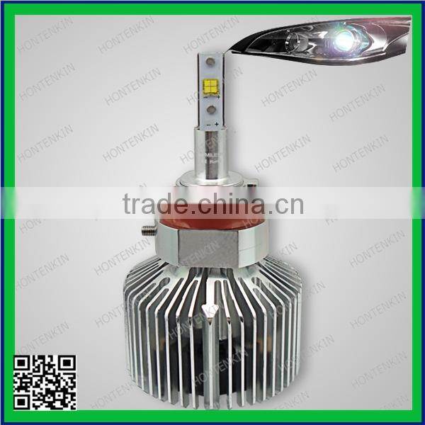 One set 35W 4000LM H8 LED light Replace Halogen Bulb Car Headlight kit used to fog light tail light