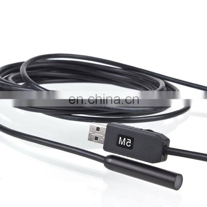Portable Endoscope 5M Endoscope Camera USB with 4 White LED Light
