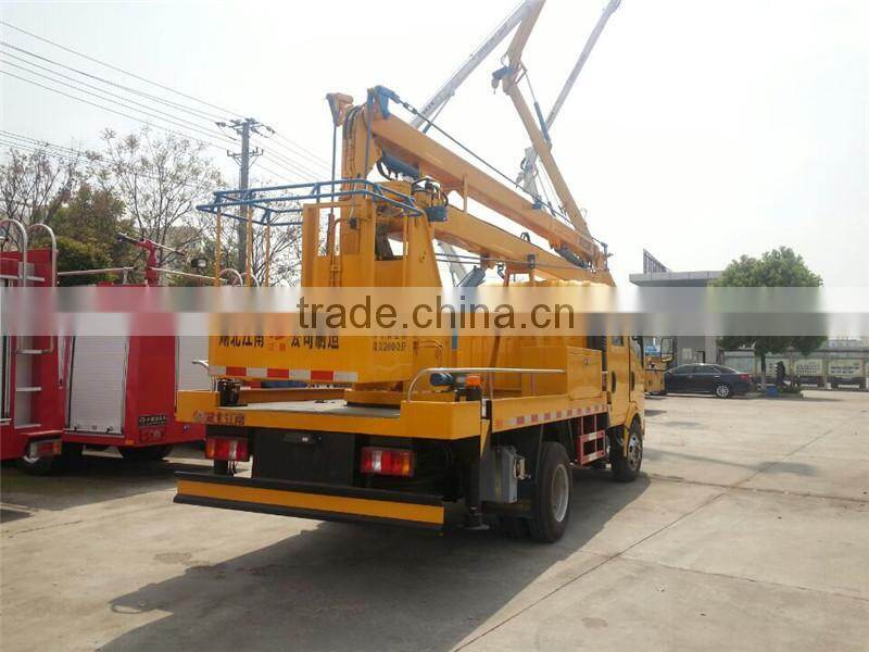 Howo 14m aerial manlift platform truck