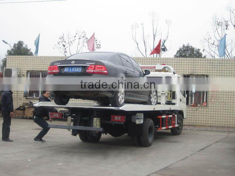 Foton platform wrecker truck