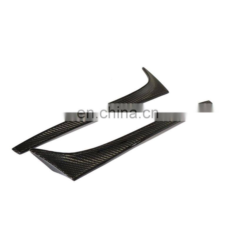 GOLF MK7.5 Carbon Fiber Rear Window Side Spoiler Flaps for Volkswagen GOLF 7.5 14-18