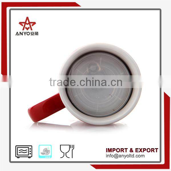 Customize service acceptable custom unglazed ceramic souvenir mug