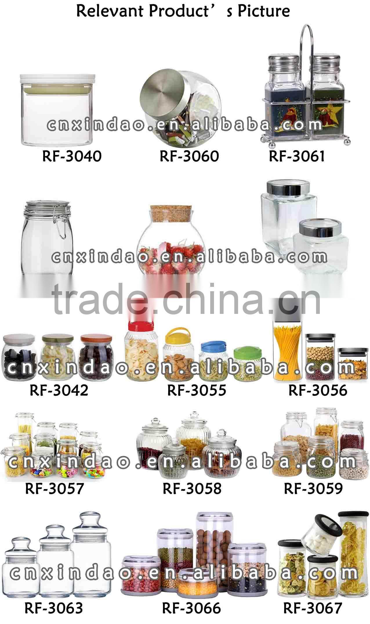 Hot Sale Popular Daily Used Professional Glass Jar with Lid for Kitchenware