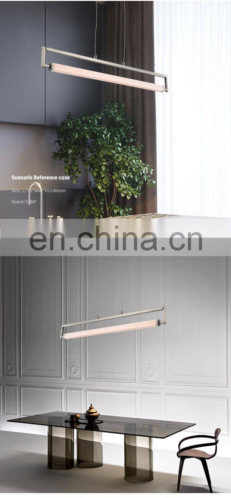 HUAYI Good Quality Nordic Style Bedroom Living Room Indoor Decoration Hanging Chandelier Pendant Lamp