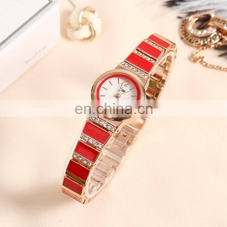 JW 6210 Stylish Quartz Analog Fashionable Women Stainless Steel Fancy Women's Watch