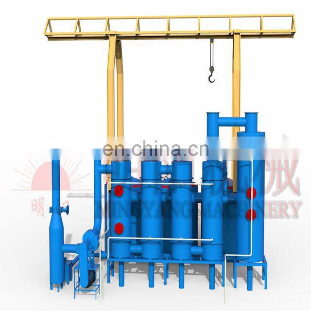 Smokeless Hard Wood Charcoal Barbecue Wood Lump Charcoal Carbonization Furnace Machine