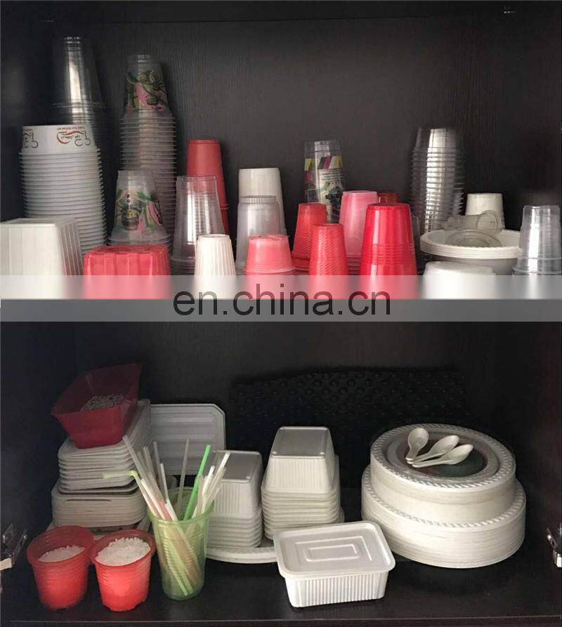 UD750B CE CSA Certificate approval Automatic PP PET PS plastic dish plate tray Thermoforming making Machine