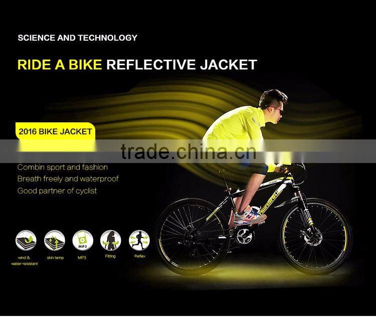 Wholesale china custom jacket , cycling clothing