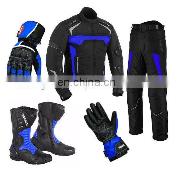 Custom Design Cordura Waterproof Racing Motorcycle Motorbike Suit Jacket & Pant