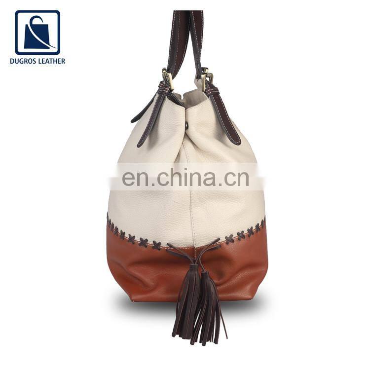 Leading Exporter of Good Quality Fashion Designer Genuine Leather Handbags