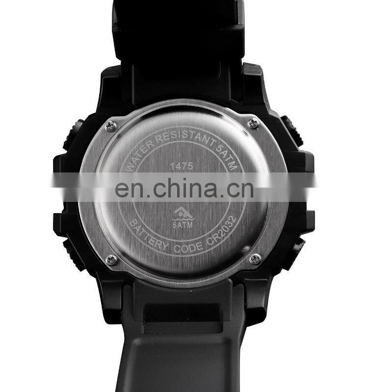 Skmei 1475 Fashion Military Sport Watch Men Wristwatch Waterproof Alarm Chronograph Digital Movement