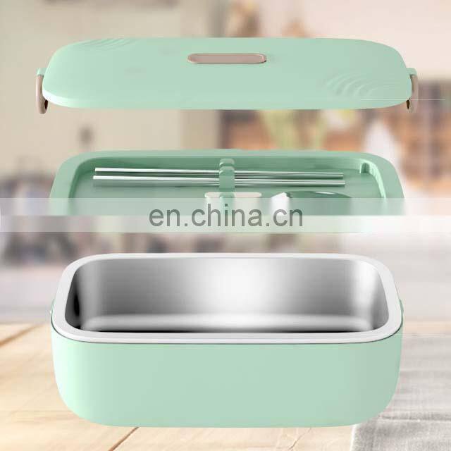 220 V 110 V 40 V Stainless Steel Electric Heating Lunch Box Office School Home Food Warmer Container Heater Bento Box