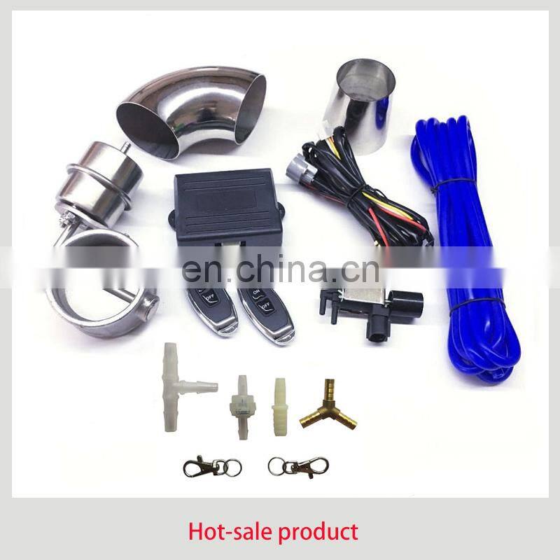 12V exhaust vacuum valve muffler with remote control Noise car Egr vacuum solenoid valve