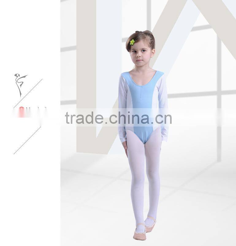Girls Long Sleeve Rhythmic Gymnastics Leotards
