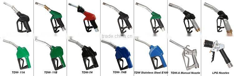 TDW 11B automatic fuel nozzle gas nozzle for fuel refuling dispenser