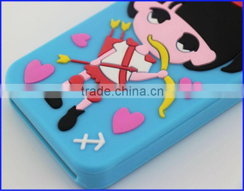 Soft Cute Funny Silicone Protective Cover Cheap High Quality Protective Front and Back Cover Case