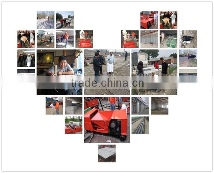 Precast reinforced concrete column extruder machine for small and medium business at home