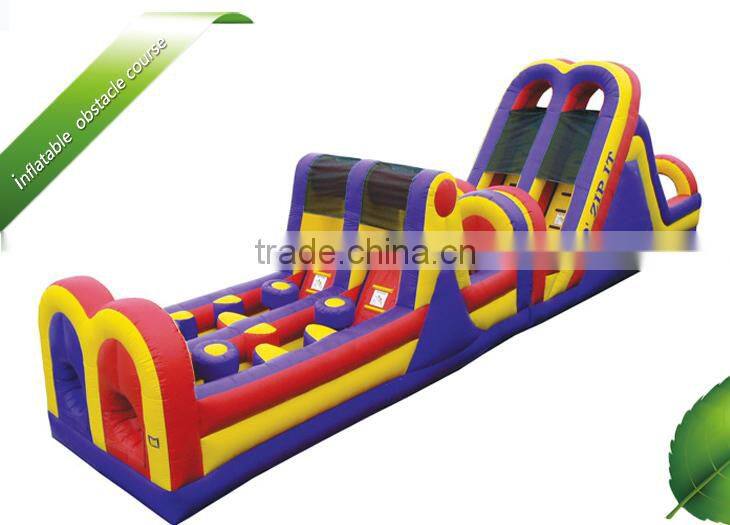 Ultimate fun inflatable obstacle course for children's challenging race,obstacle course inflatables