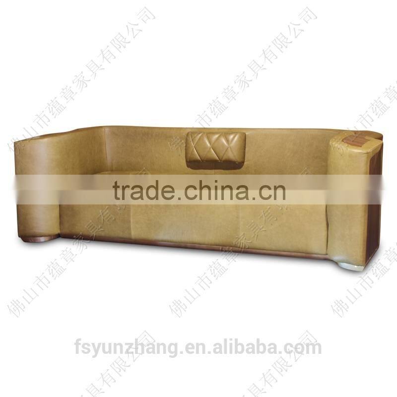 executive durable leather living sofa