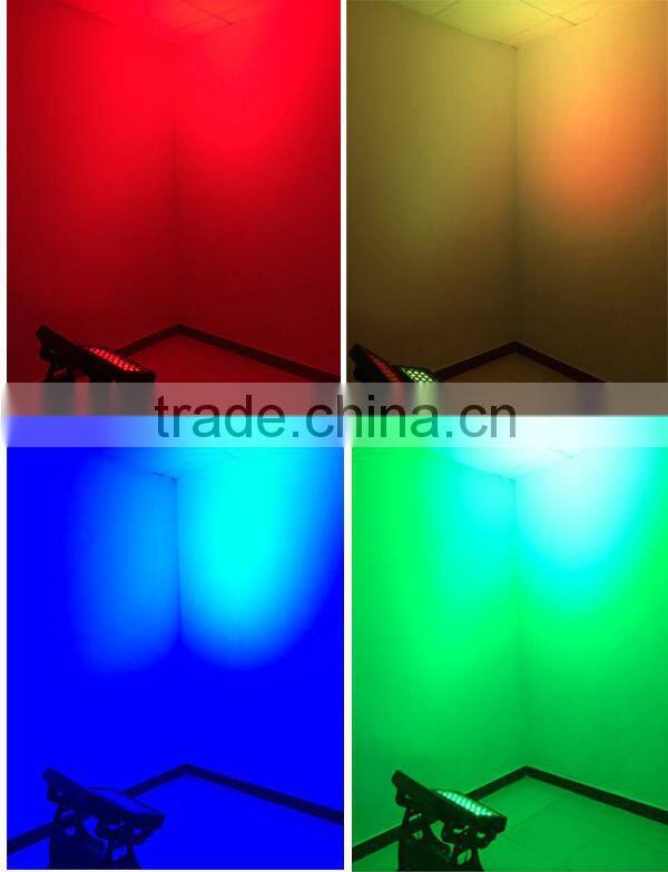 72pcs RGBW 4 in 1 double led wall washer light