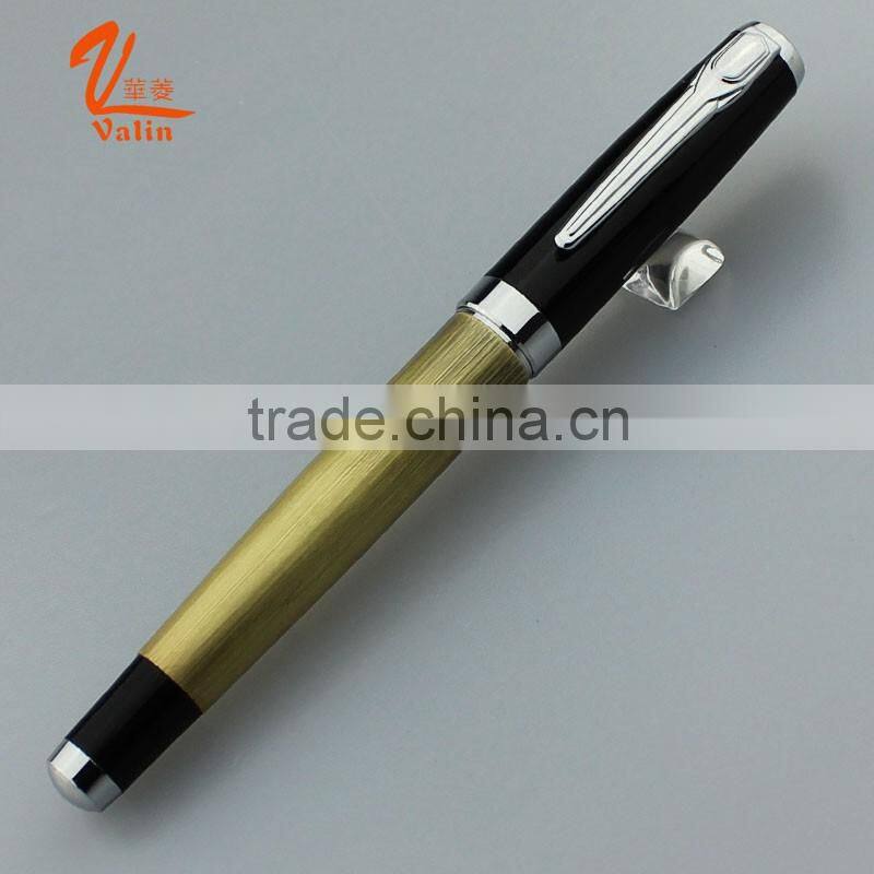 Europe popular designed bulk and heavy wooden ball pen