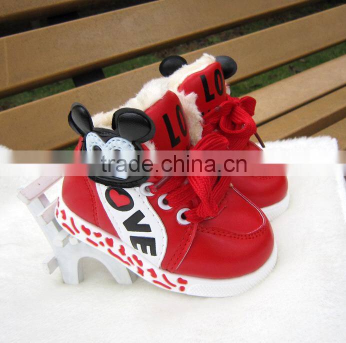 Sports shoes non slip wear baby shoes carton baby shoes winter baby boots