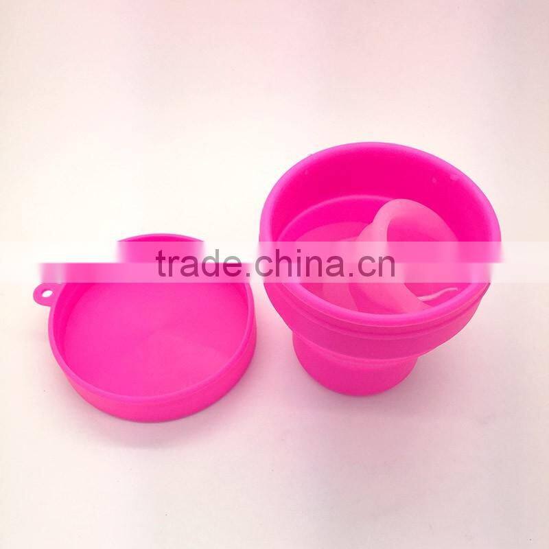 Factory Direct Silicone folding cup