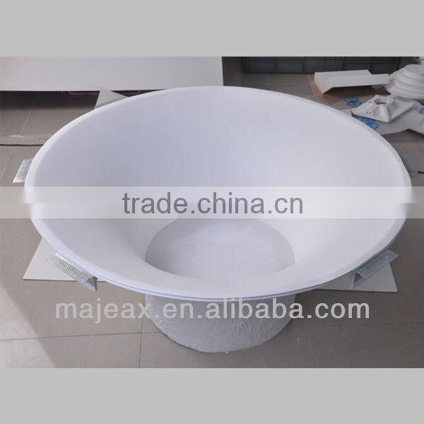 Decorative Gypsum Plaster Gesso And Glass Fabre ceiling lights