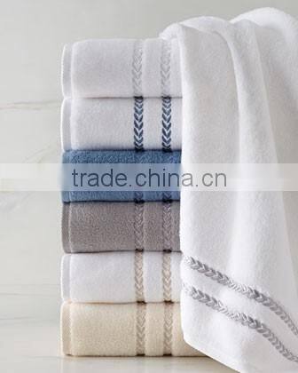 New border high quality 100% Cotton terry bath towel in india