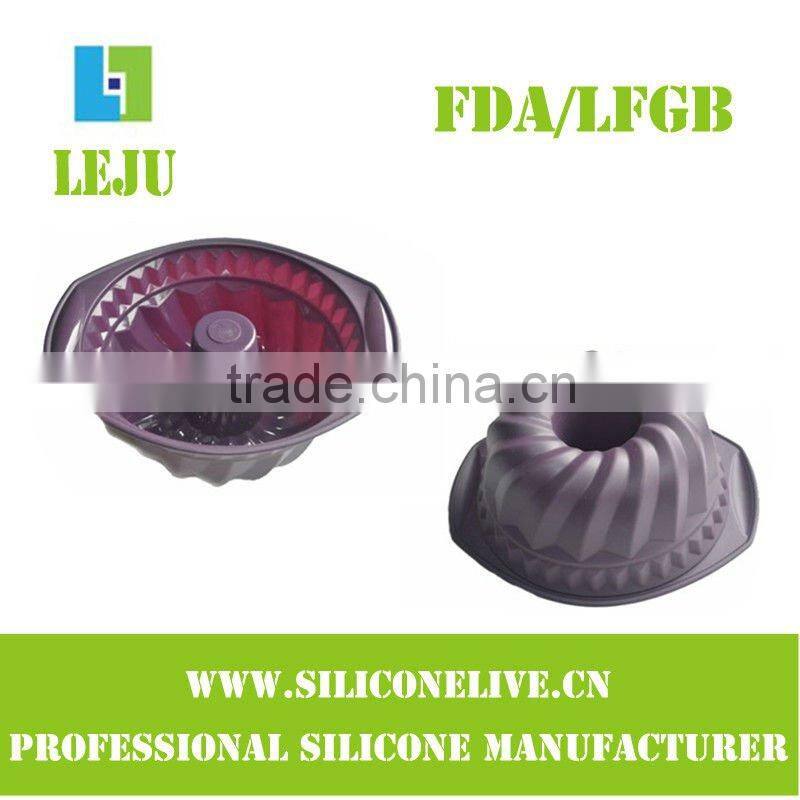silicone big donut cake moulds