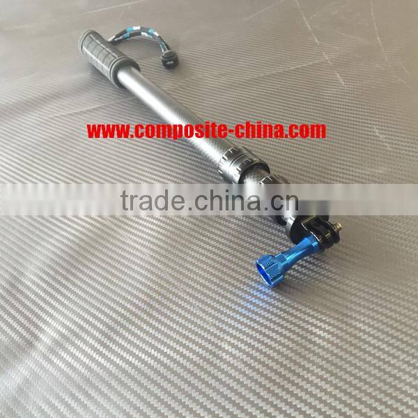Telescopic Handheld Selfie Stick, carbon fiber selfie stick