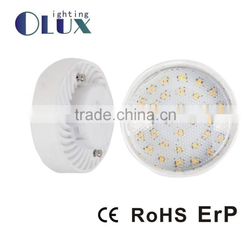 Modern led ceiling light, 3W round panel lights, 72mm Installation size