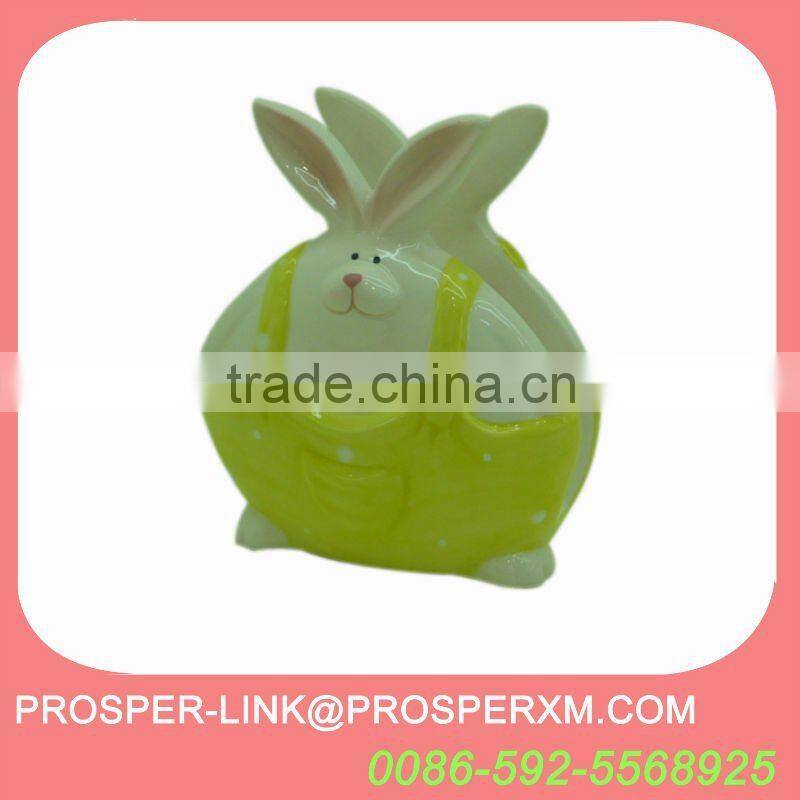 Ribbit ceramic napkin ring