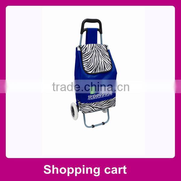 Folding wholesale market shopping trolley for elderly