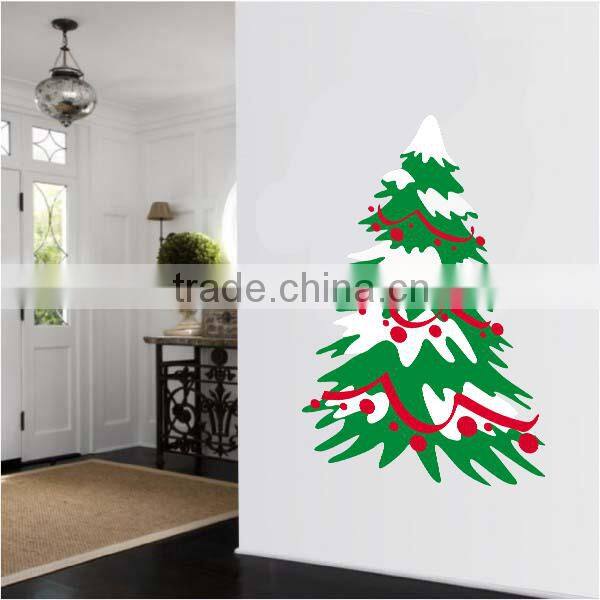 Merry Christmas Tree Mural Removable Home Vinyl Wall Stickers Decal Xmas Decor