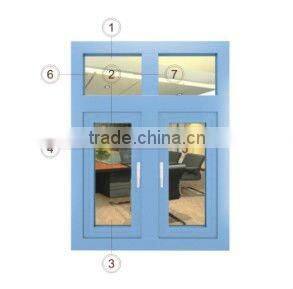 Heat insulation aluminum door window parts
