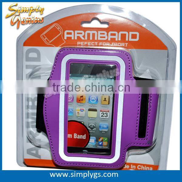 (Wholesale) sport armband jogging case, neoprene sport armband, neoprene armband for Samsung galaxy S6/S6 edge