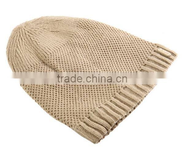 custom made new quality winter crochet knitting hat