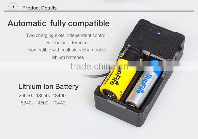 Intelligent USB dual slot charger AC26 with multiple security protection
