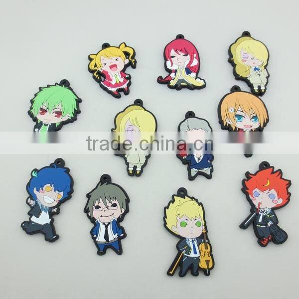 Silicone bag tag,cartoon bag tag,gummy bag tag