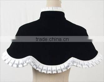 LY-018 unique black and white lolita Janpanese cosplay sweet grils shawl