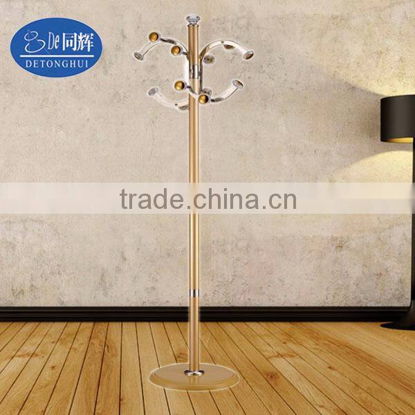 2015 hot sale aluminum free standing coat rack tree(9501#)