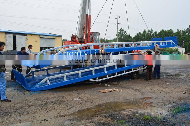 10 ton truck portable loading dock ramps mobile yard ramp
