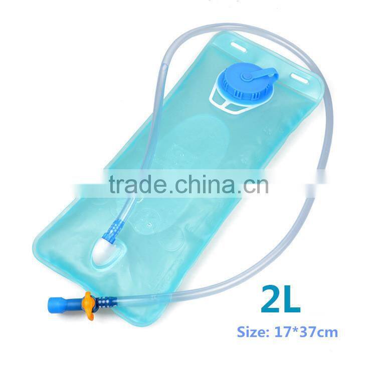 Outdoor 2L TPU sport cycling travel folding plastic drink bag