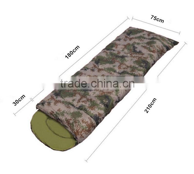 outdoor camping camouflage sleeping bag