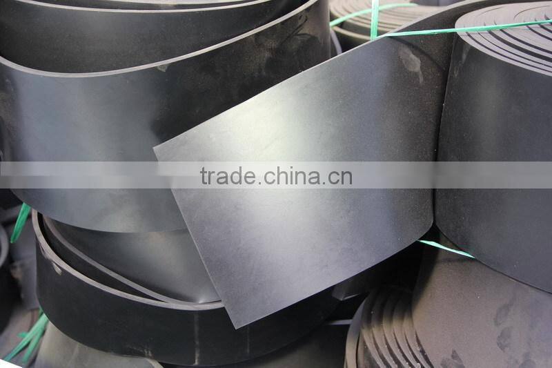 Skirtboard rubber sheet