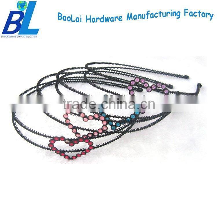 New design metal jewelies with casting waterdrop shape pendnat bracelet