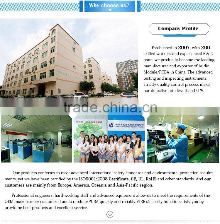 Wireless usb tf amplifier audio board 12v