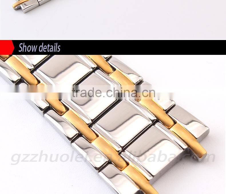 21*10mm Stainless steel bracelet wristbands waych band